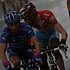 Frank Schleck behind Gilberto Simoni at the Giro dell'Emilia 2005